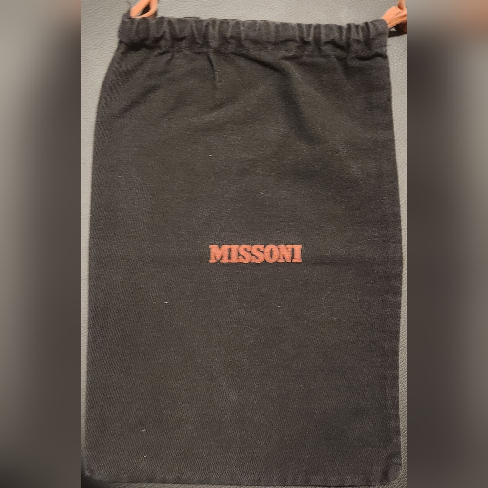 Missoni Black Drawstring Bag B